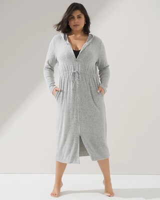 Long Zip-Front Robe