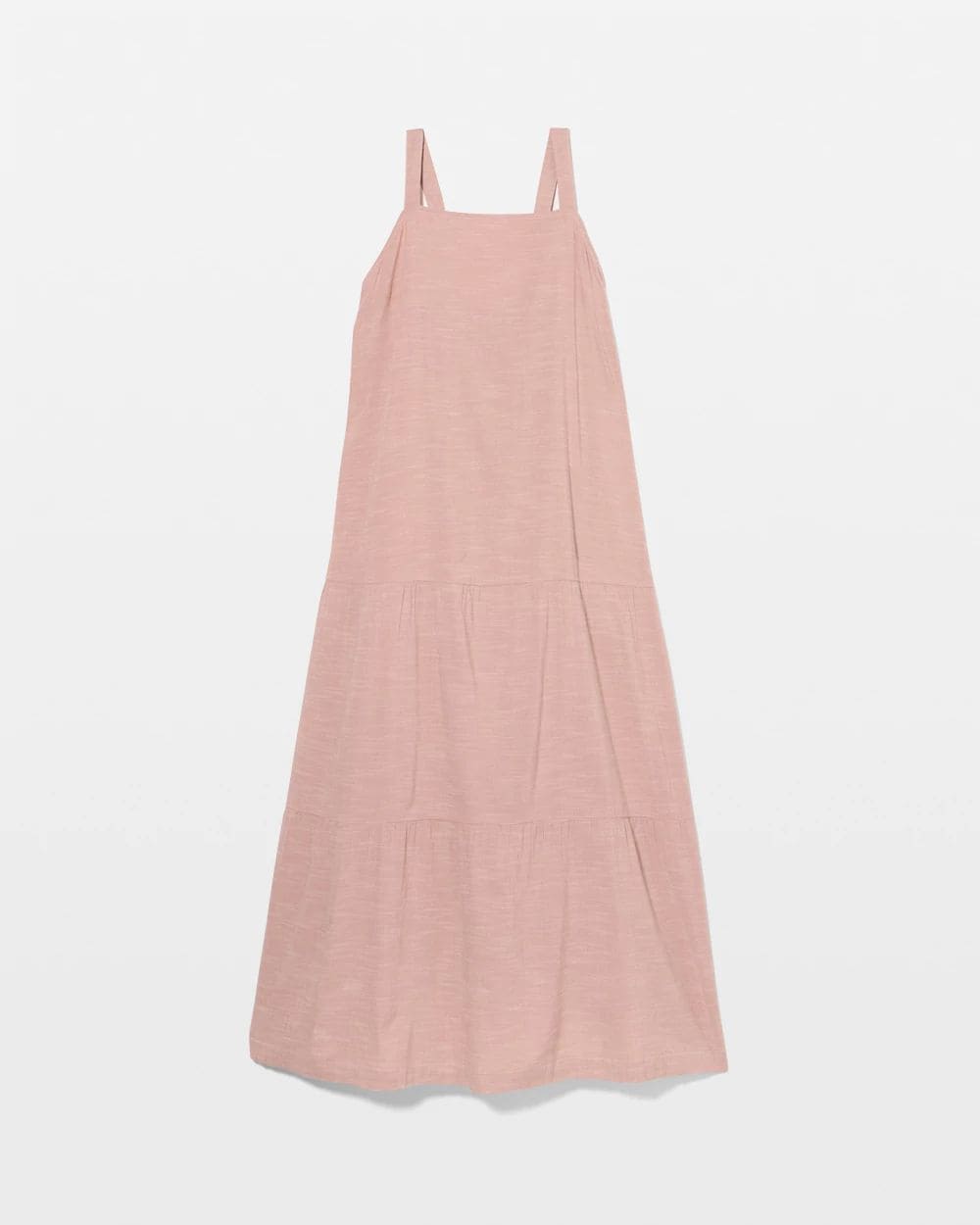 Beach Cotton Tiered Maxi Dress