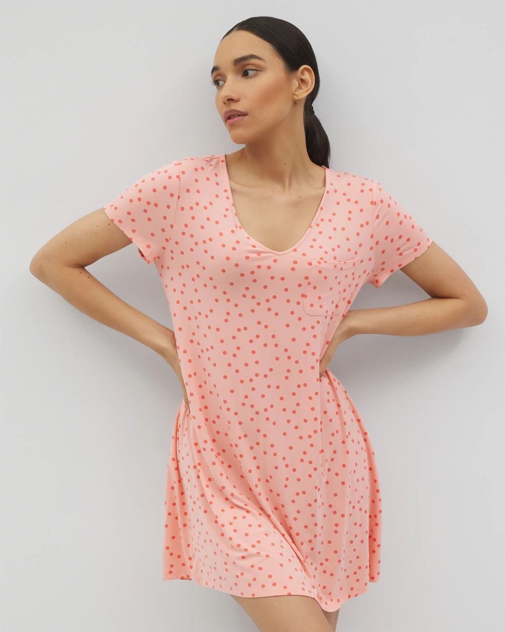 Cool Nights Short Sleeve Sleepshirt