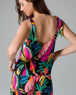 Tie-Shoulder Pajama Tank click to view larger image.