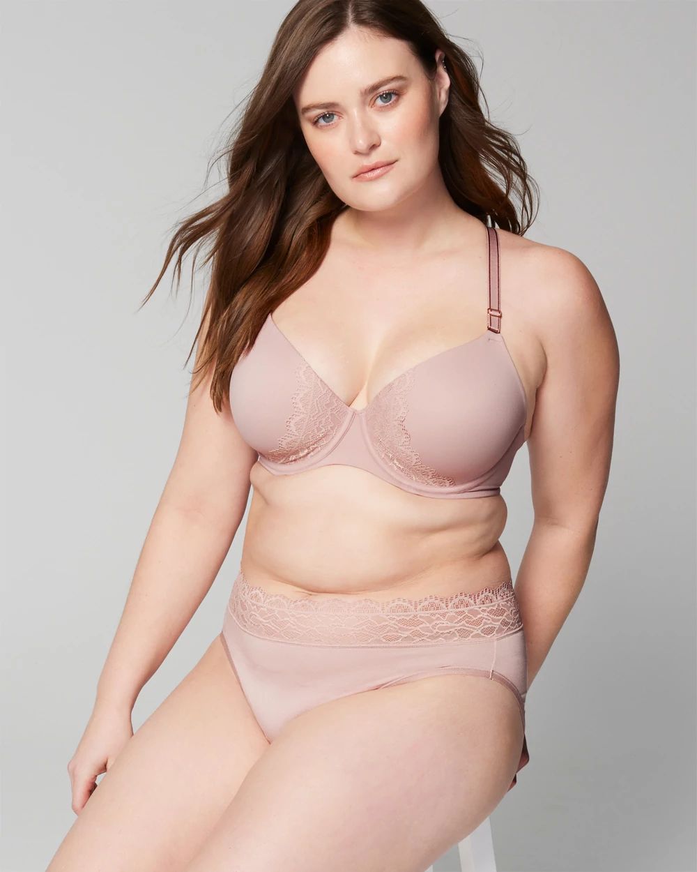Embraceable Perfect Coverage Convertible Bra with Lace back