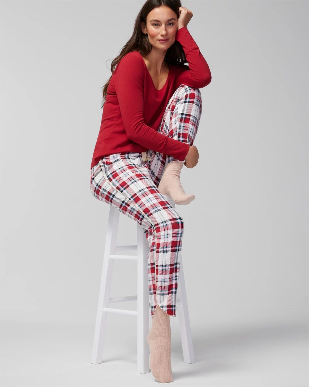 Ankle Pajama Pants