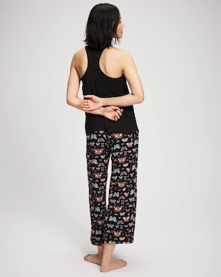 Tank + Crop Pants Pajama Set click to view larger image.