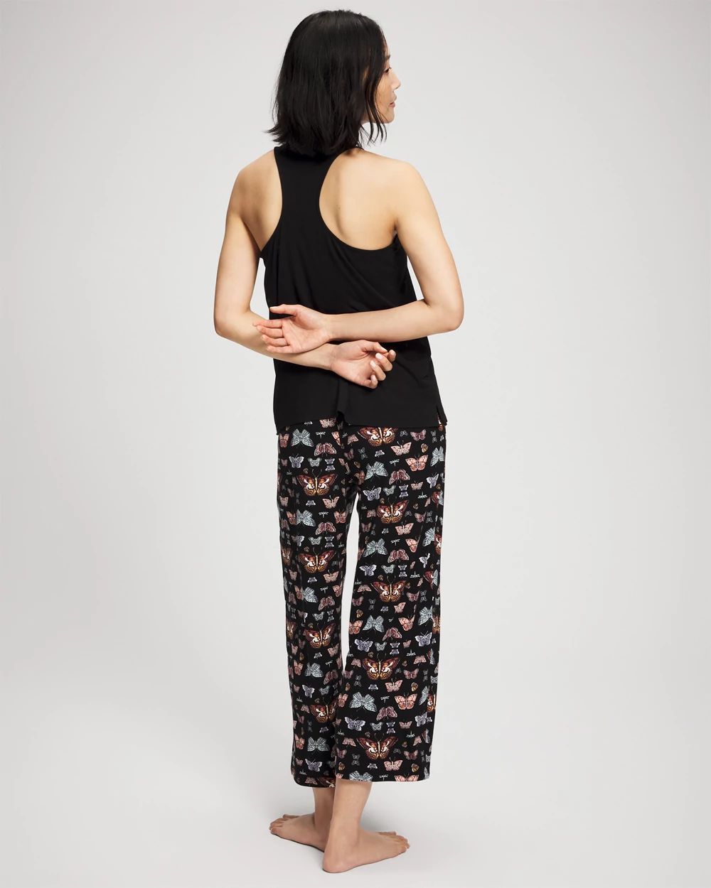 Tank + Crop Pants Pajama Set click to view larger image.