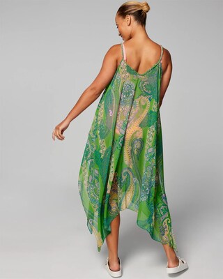 Chiffon Scarf-Hem Cover-Up