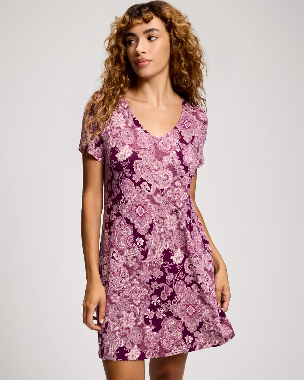 Cool Nights Short Sleeve Sleepshirt