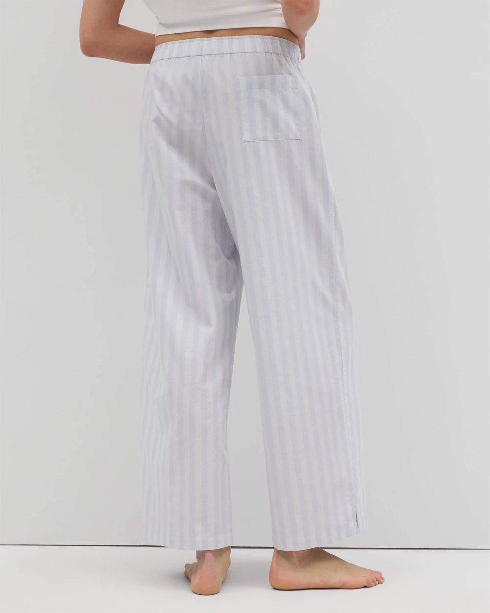 Cotton PoplinPajama Pant