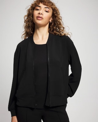 Modern Modal Bomber Jacket