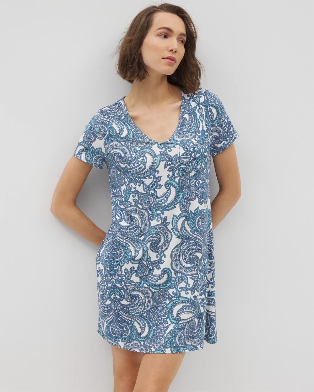 Cool Nights Short Sleeve Sleepshirt