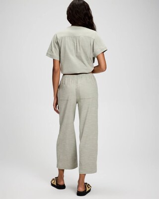 Beach Cotton Crop Pant click to view larger image.