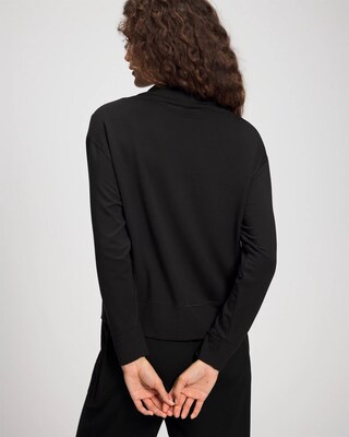 Ultrasoft Fleece Relaxed Funnel Neck Sweatshirt click to view larger image.