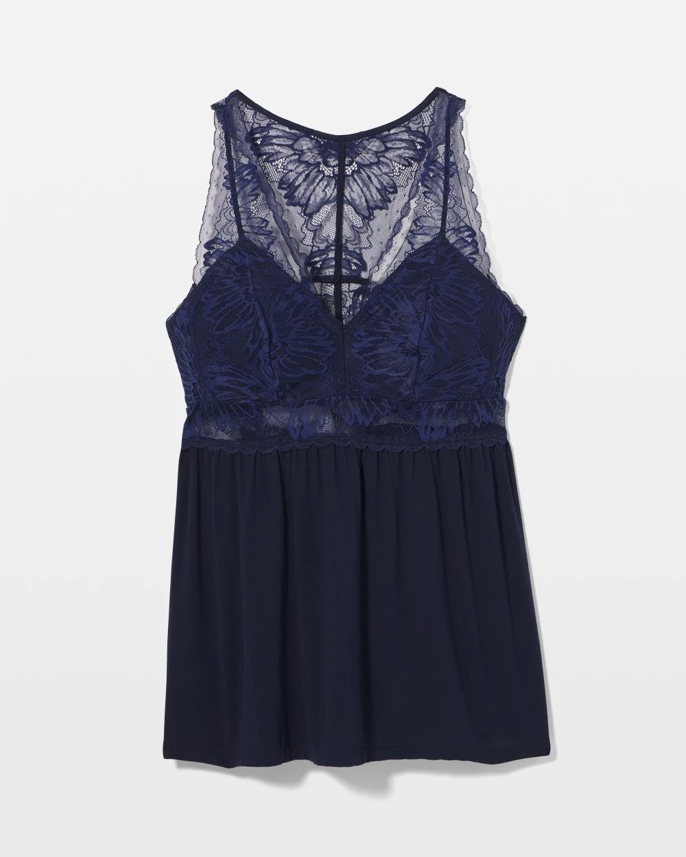 Cool Nights Soft Support Lace Pajama Cami