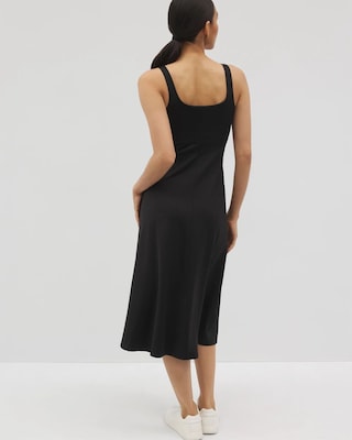Lounge Square Neck Midi Dress click to view larger image.