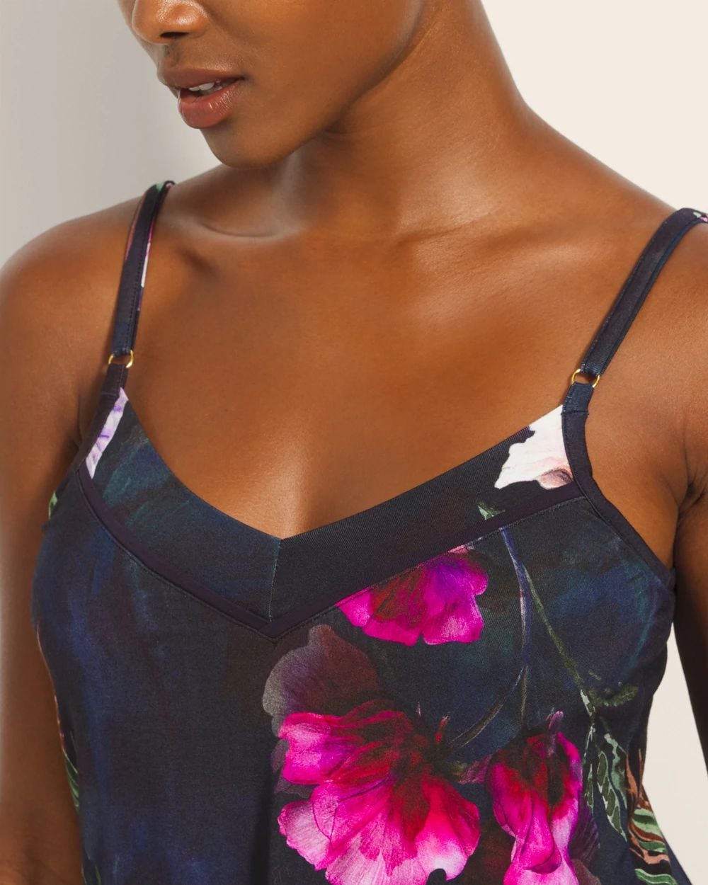 Cool Nights Piped Pajama Cami