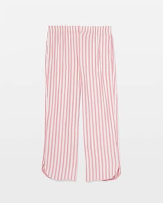 Cropped Pajama Pants click to view larger image.