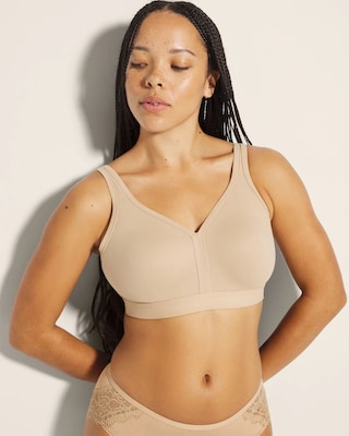 Wireless Unlined Full Coverage Bra