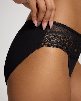Hipster Panty with Lace click to view larger image.