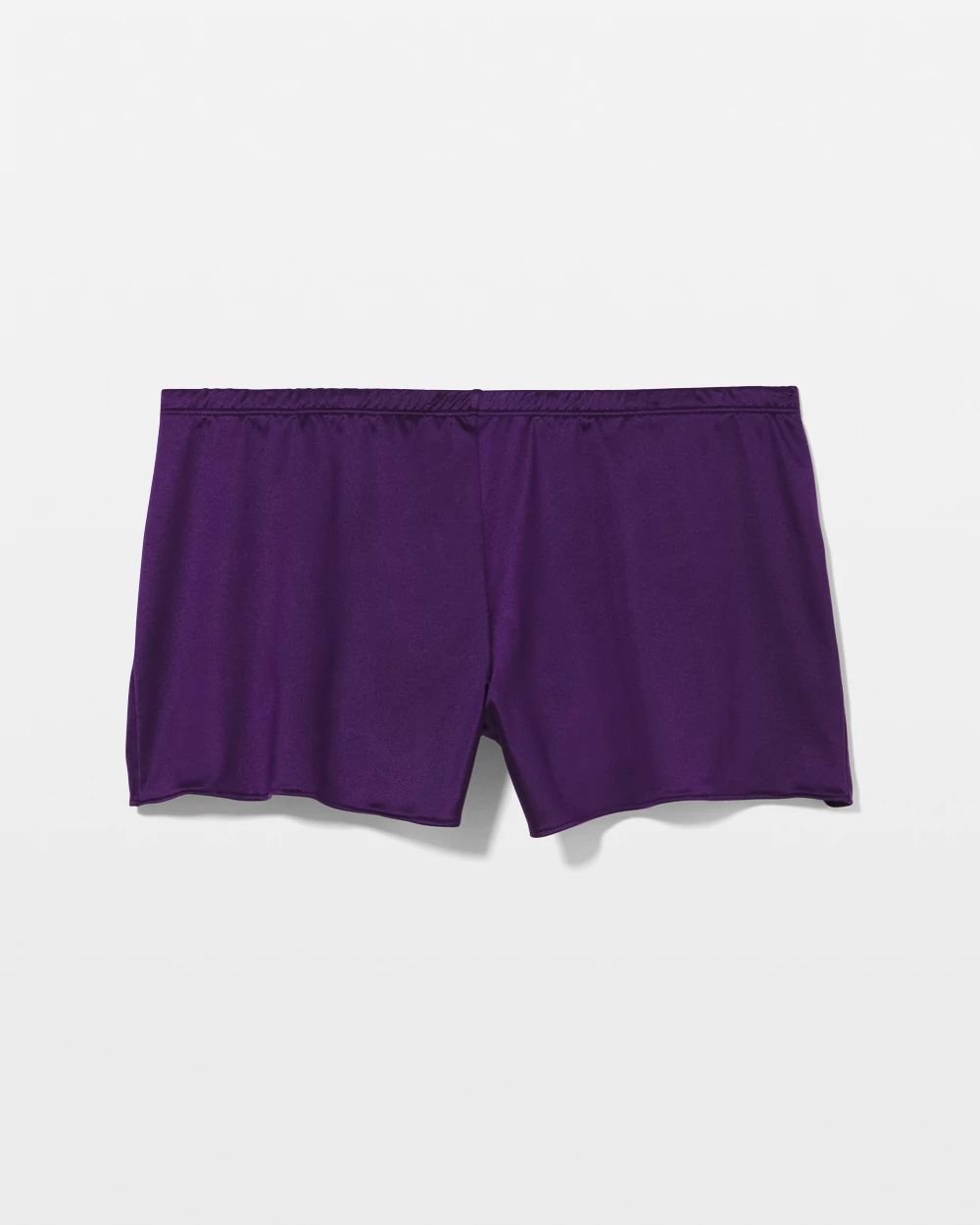 Stretch Luster Knit Pajama Short