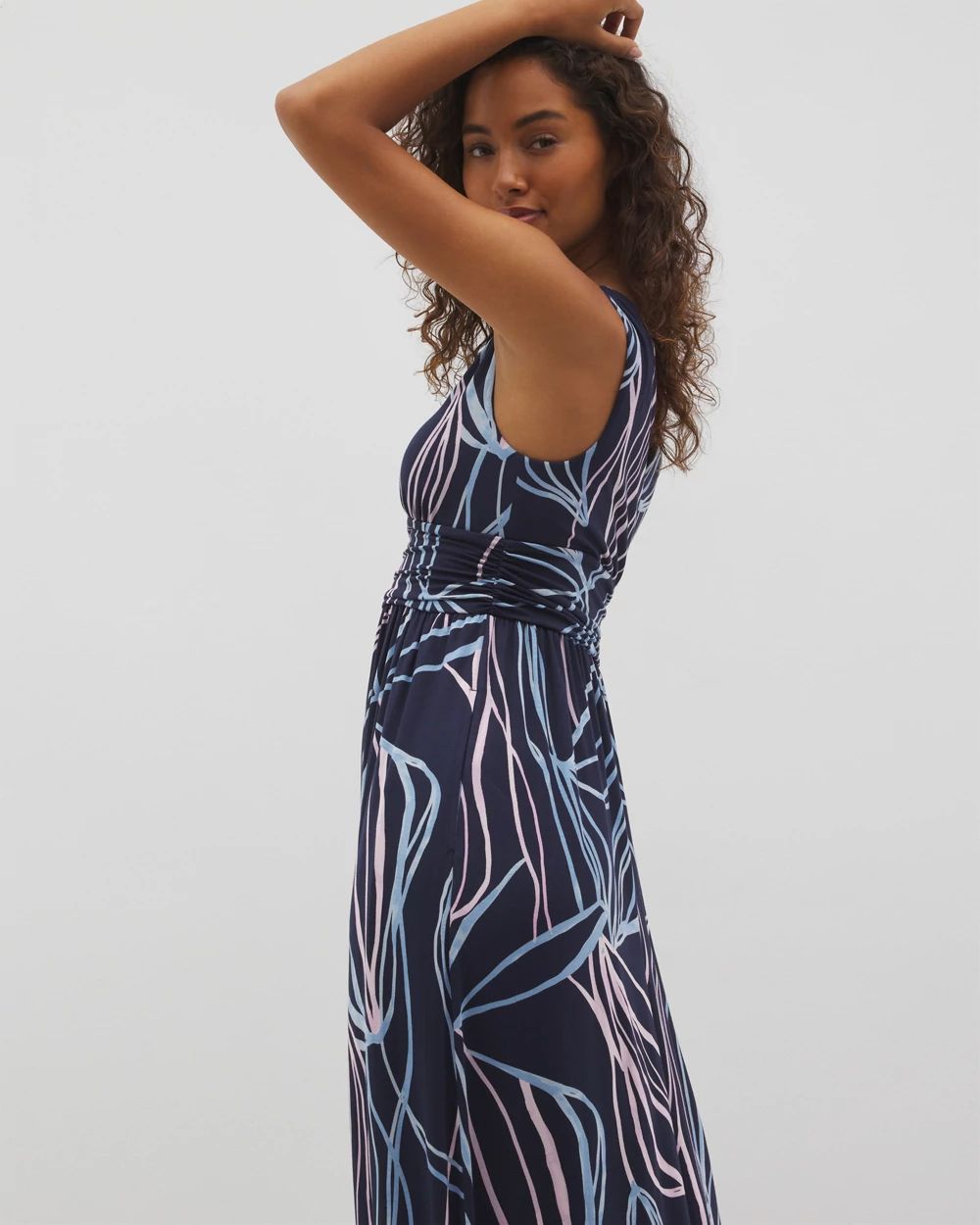 Soft Jersey Goddess Maxi Bra Dress