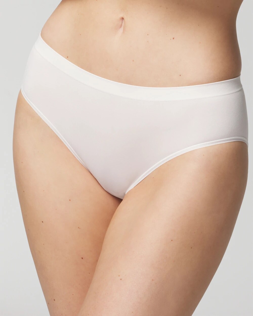 Women's Seamless Hipster Panty in Ivory size XL | Soma