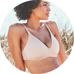 Soma Enbliss Wireless Nursing Bra, Adobe Rose