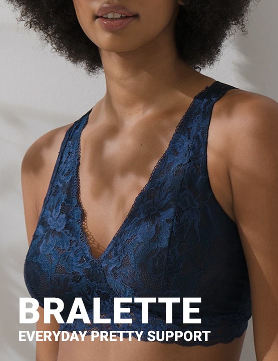 Bralette everyday pretty support.