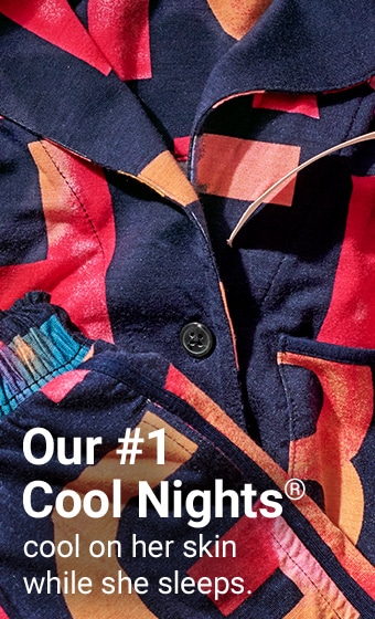 Our #1 cool nights. Cool on her skin while she sleeps.