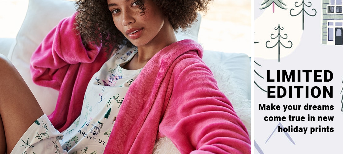 Limited Edition. Make your dreams come true in new holiday prints.