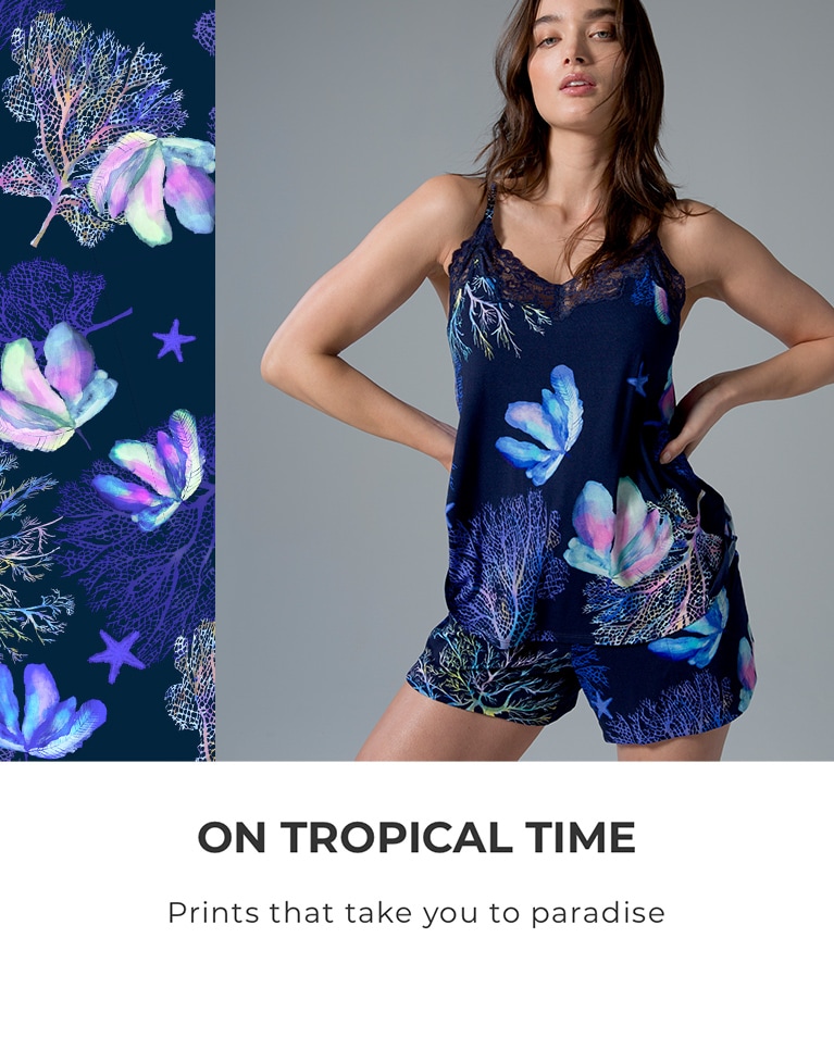On Tropical Time. Prints that take you to paradise.